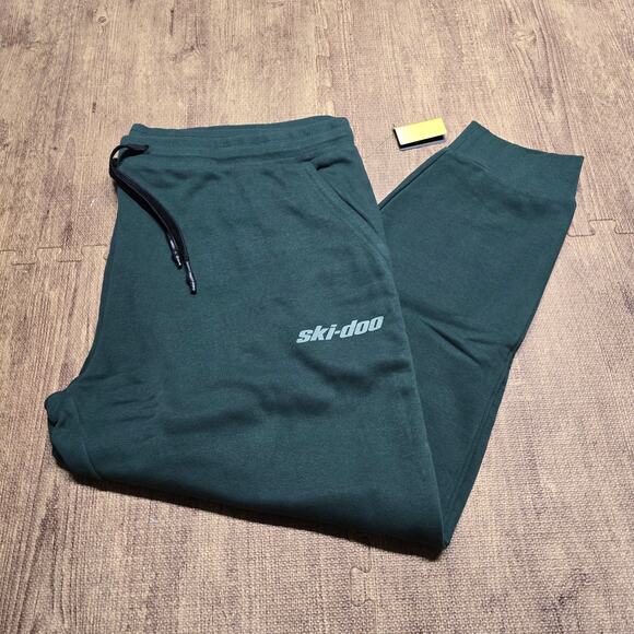 Ski-doo Men's Signature Sweatpants Size 3XL Green Dark 80% Cotton 20% Polyester - Picture 11 of 15